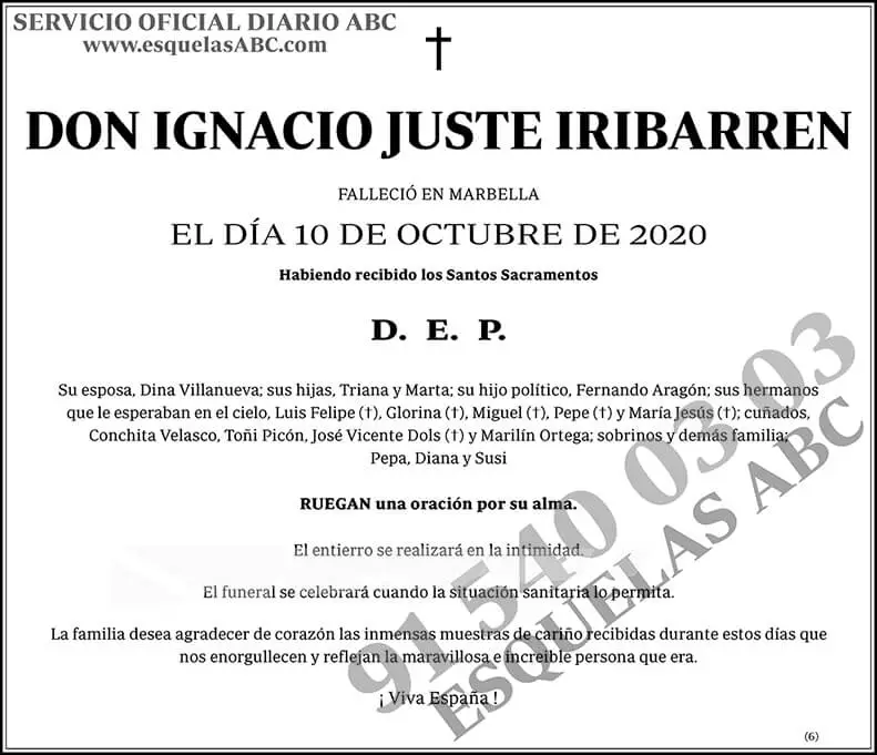 Ignacio Juste Iribarren