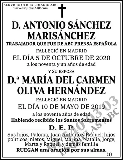Antonio Sánchez Marisánchez