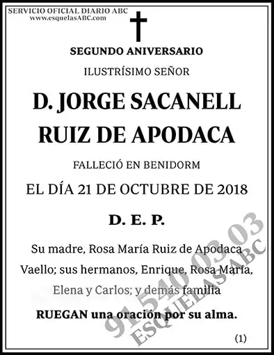 Jorge Sacanell Ruiz de Apodaca
