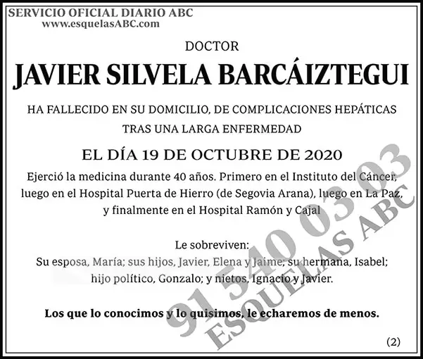 Javier Silvela Barcáiztegui