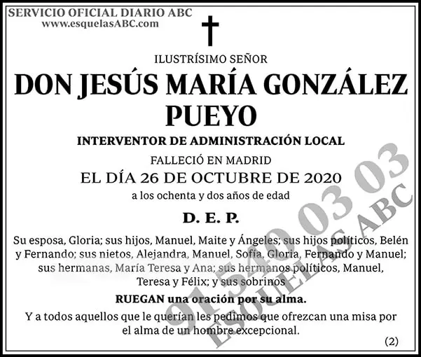 Jesús María González Pueyo