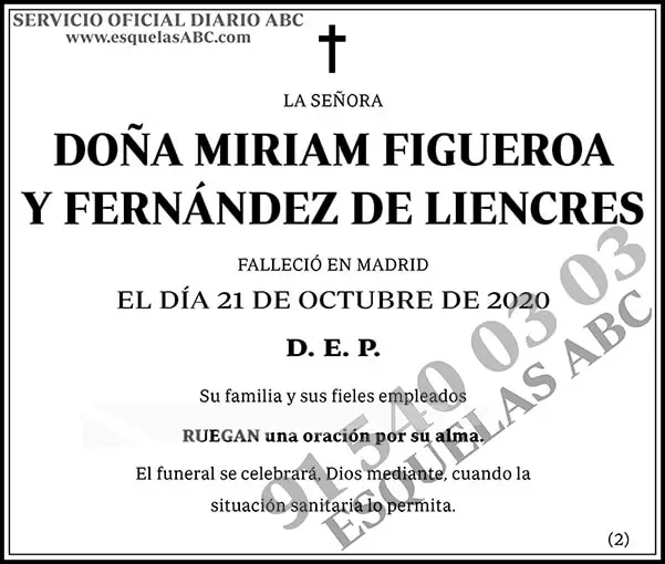 Miriam Figueroa y Fernández de Liencres