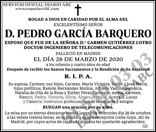 Pedro García Barquero