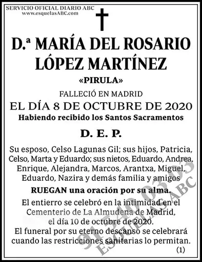 María del Rosario López Martínez