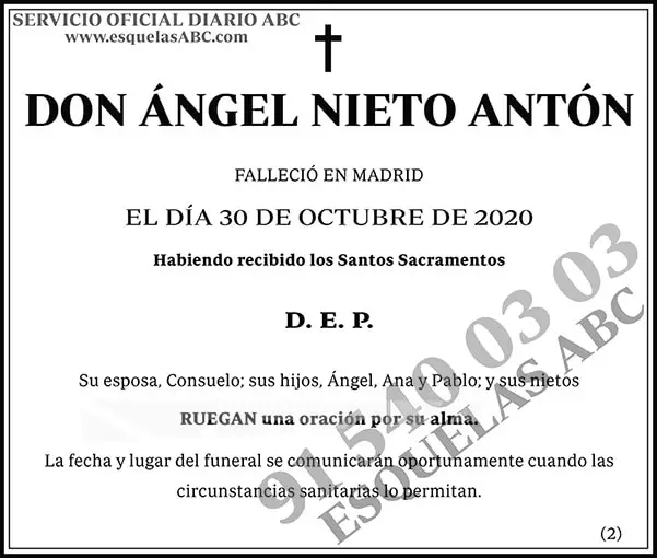 Ángel Nieto Antón