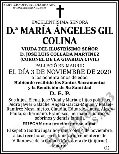 María Ángeles Gil Colina