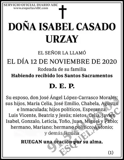 Isabel Casado Urzay