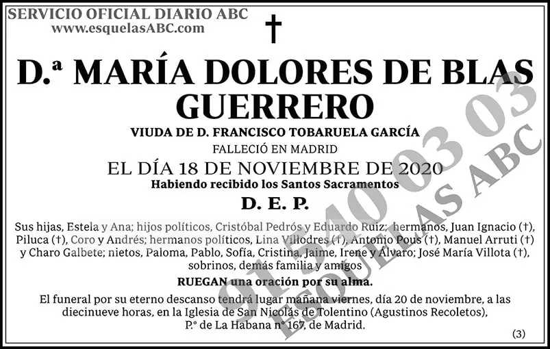 María Dolores de Blas Guerrero