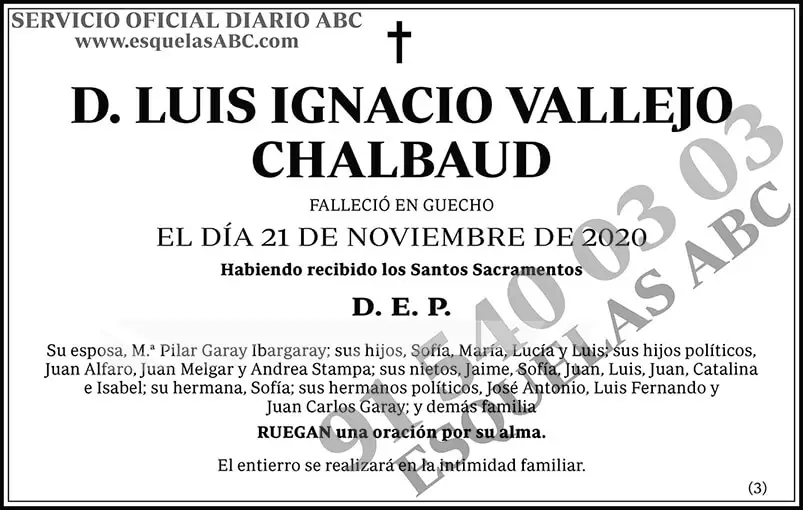 Luis Ignacio Vallejo Chalbaud