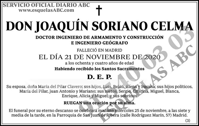 Joaquín Soriano Celma