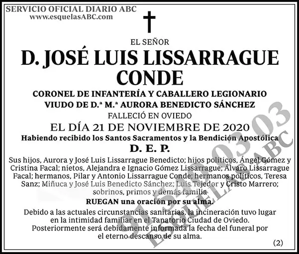 José Luis Lissarrague Conde