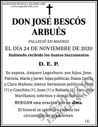 José Bescós Arbués
