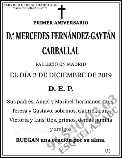 Mercedes Fernández-Gaytán Carballal