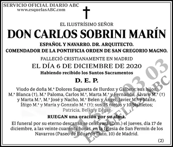 Carlos Sobrini Marín