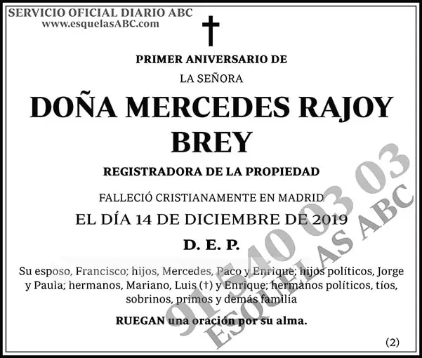 Mercedes Rajoy Brey