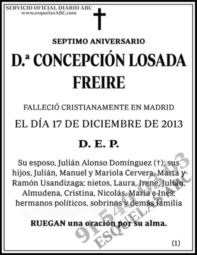 Concepción Losada Freire