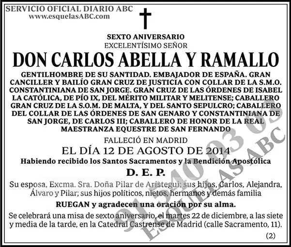 Carlos Abella y Ramallo