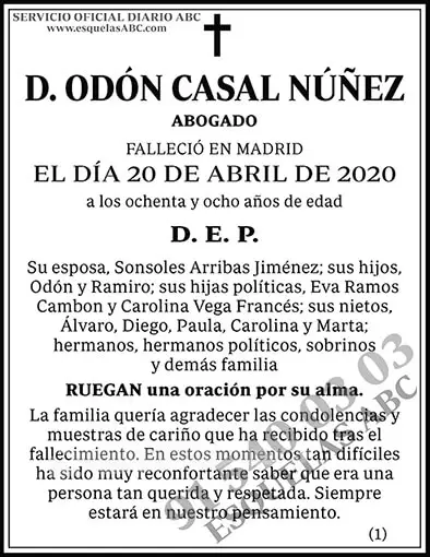 Odón Casal Núñez