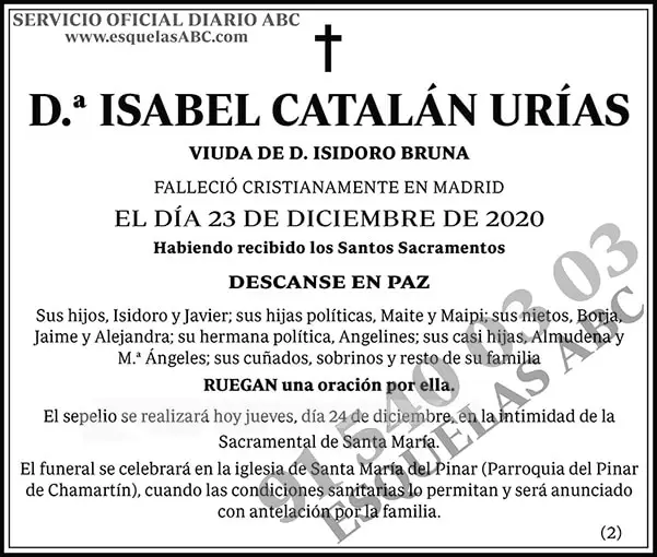 Isabel Catalán Urías
