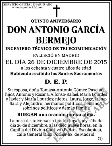 Antonio García Bermejo