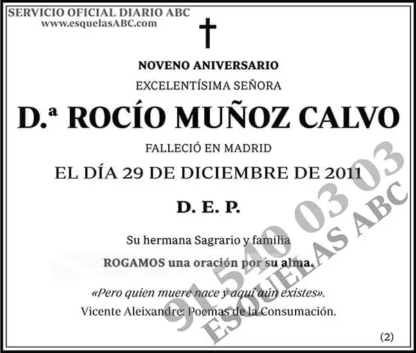 Rocío Muñoz Calvo