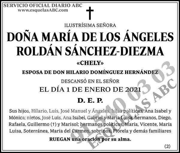 María de los Ángeles Roldán Sánchez-Diezma
