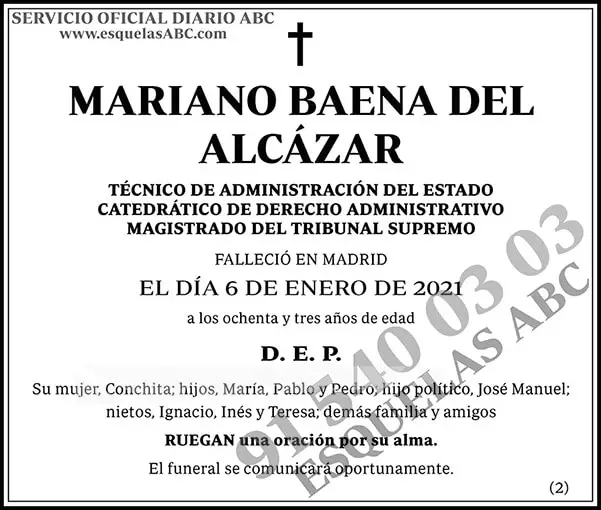 Mariano Baena del Alcázar