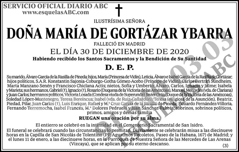 María de Gortázar Ybarra