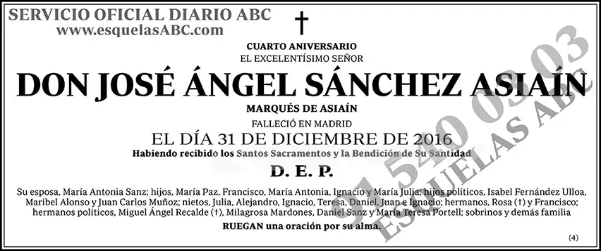 José Ángel Sánchez Asiaín