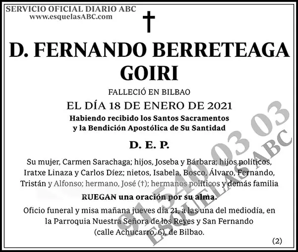 Fernando Berreteaga Goiri