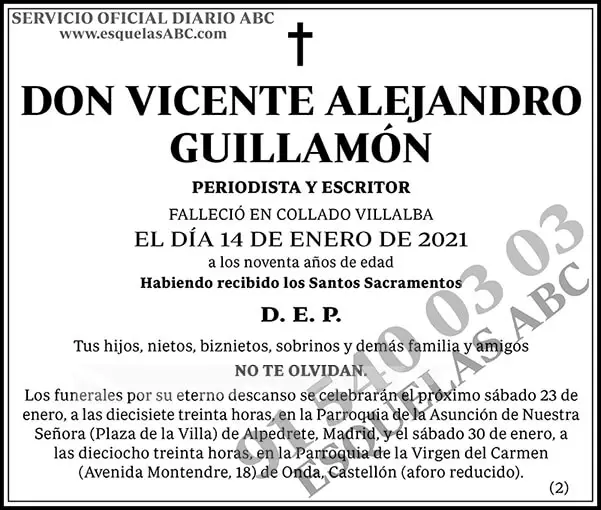 Vicente Alejandro Guillamón