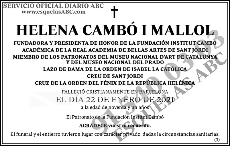 Helena Cambó I Mallol