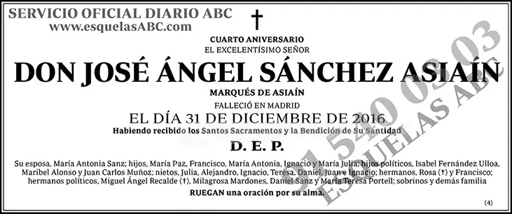 José Ángel Sánchez Asiaín