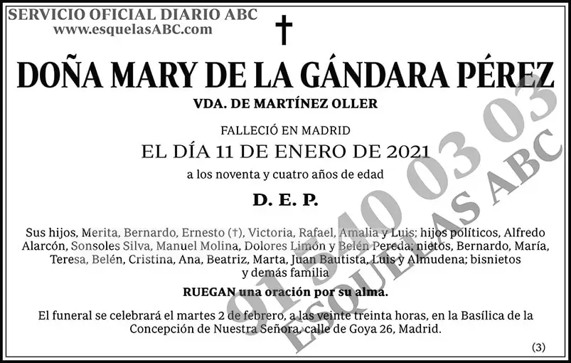 Mary de la Gándara Pérez