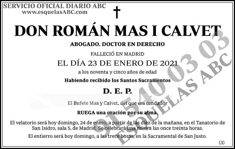 Román Mas I Calvet