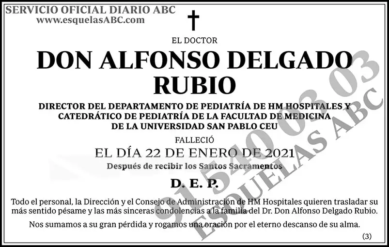Alfonso Delgado Rubio