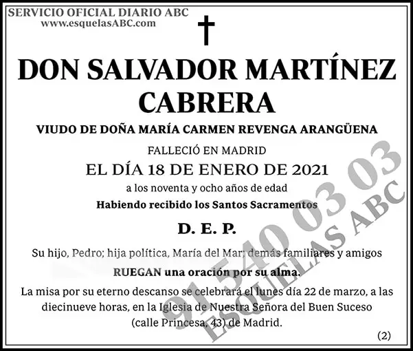 Salvador Martínez Cabrera