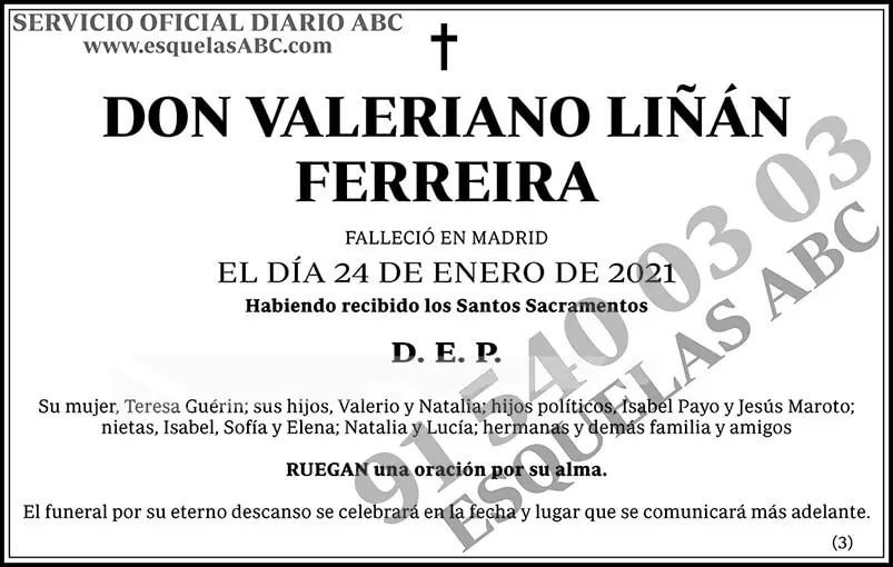 Valeriano Liñán Ferreira