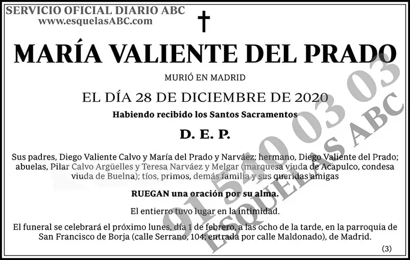 María Valiente del Prado