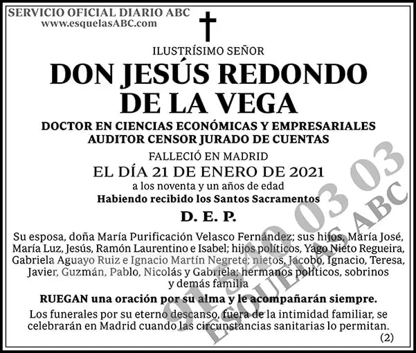 Jesús Redondo de la Vega