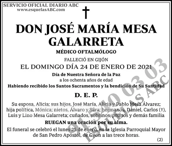 José María Mesa Galarreta