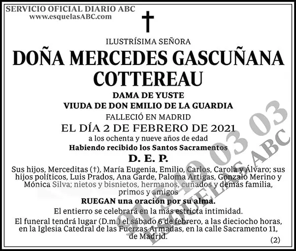 Mercedes Gascuñana Cottereau