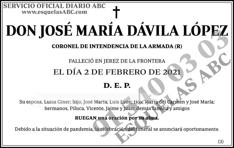 José María Dávila López