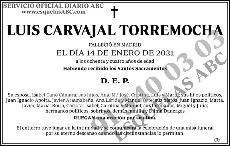 Luis Carvajal Torremocha