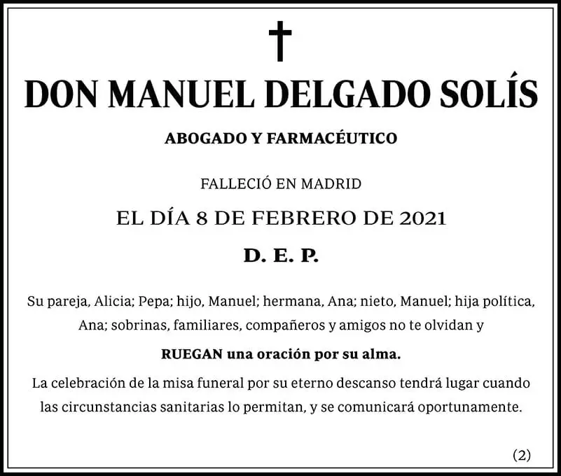 Manuel Delgado Solís