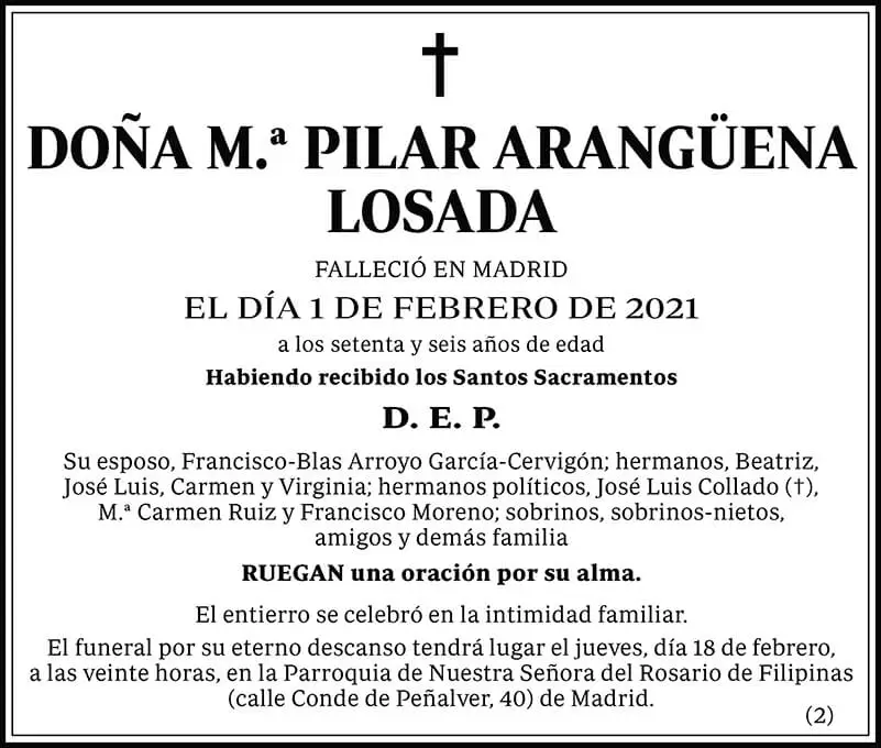 M.ª Pilar Arangüena Losada