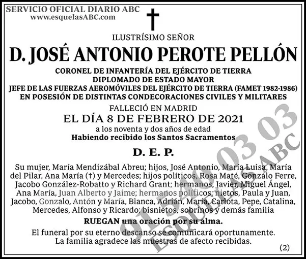José Antonio Perote Pellón