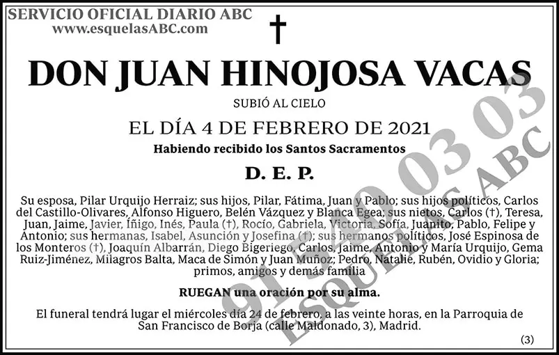 Juan Hinojosa Vacas