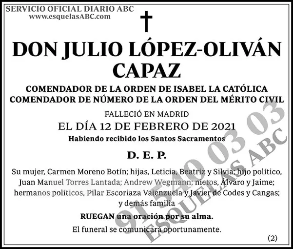 Julio López-Oliván Capaz