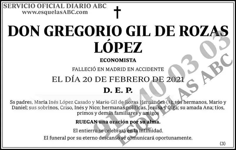 Gregorio Gil de Rozas López